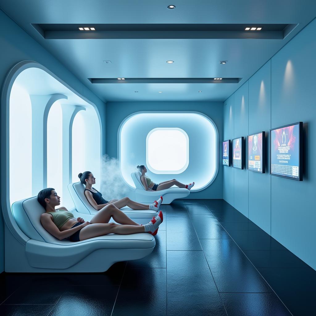 Adidas Spa Concept: Recovery Room