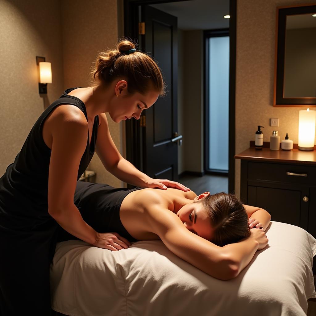 Adidas Spa: Massage Therapy