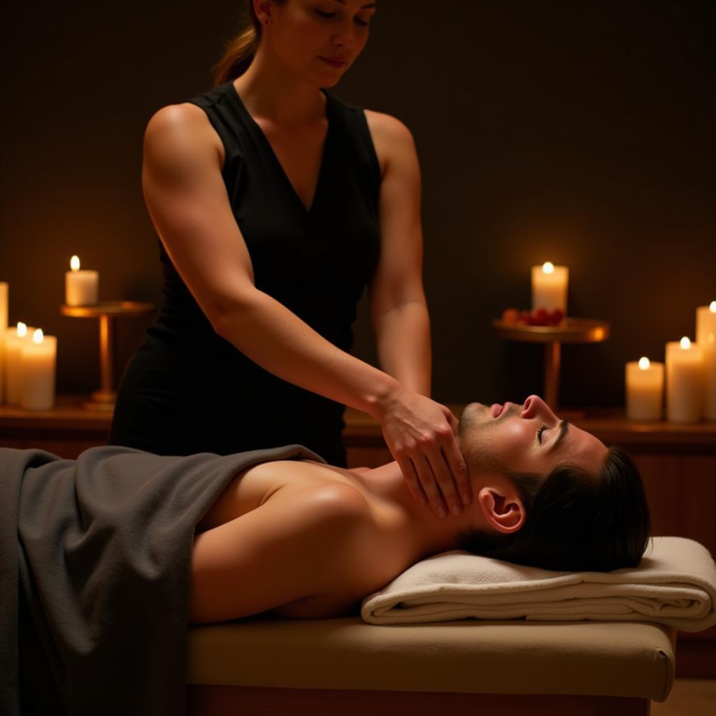 Relaxing Massage Therapy at Agora Spa and Resort