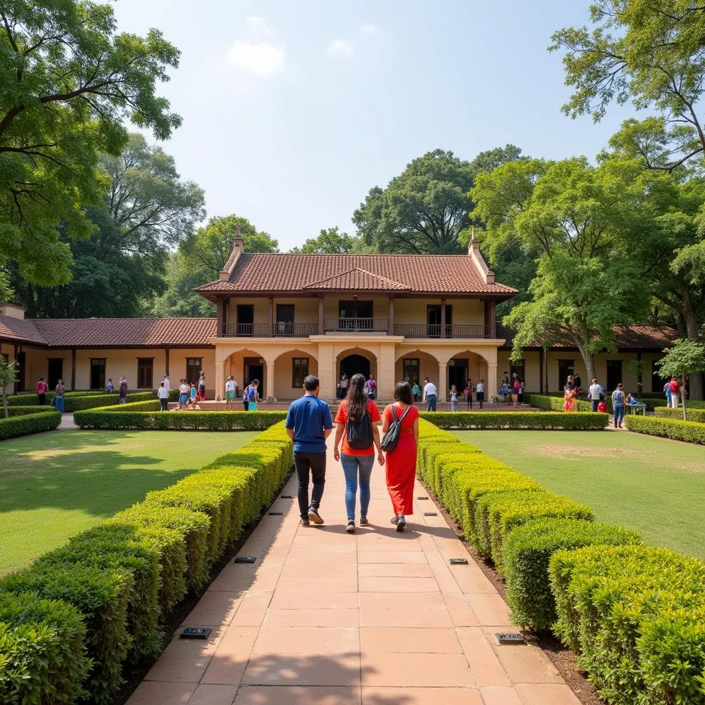 Visiting Sabarmati Ashram in Ahmedabad