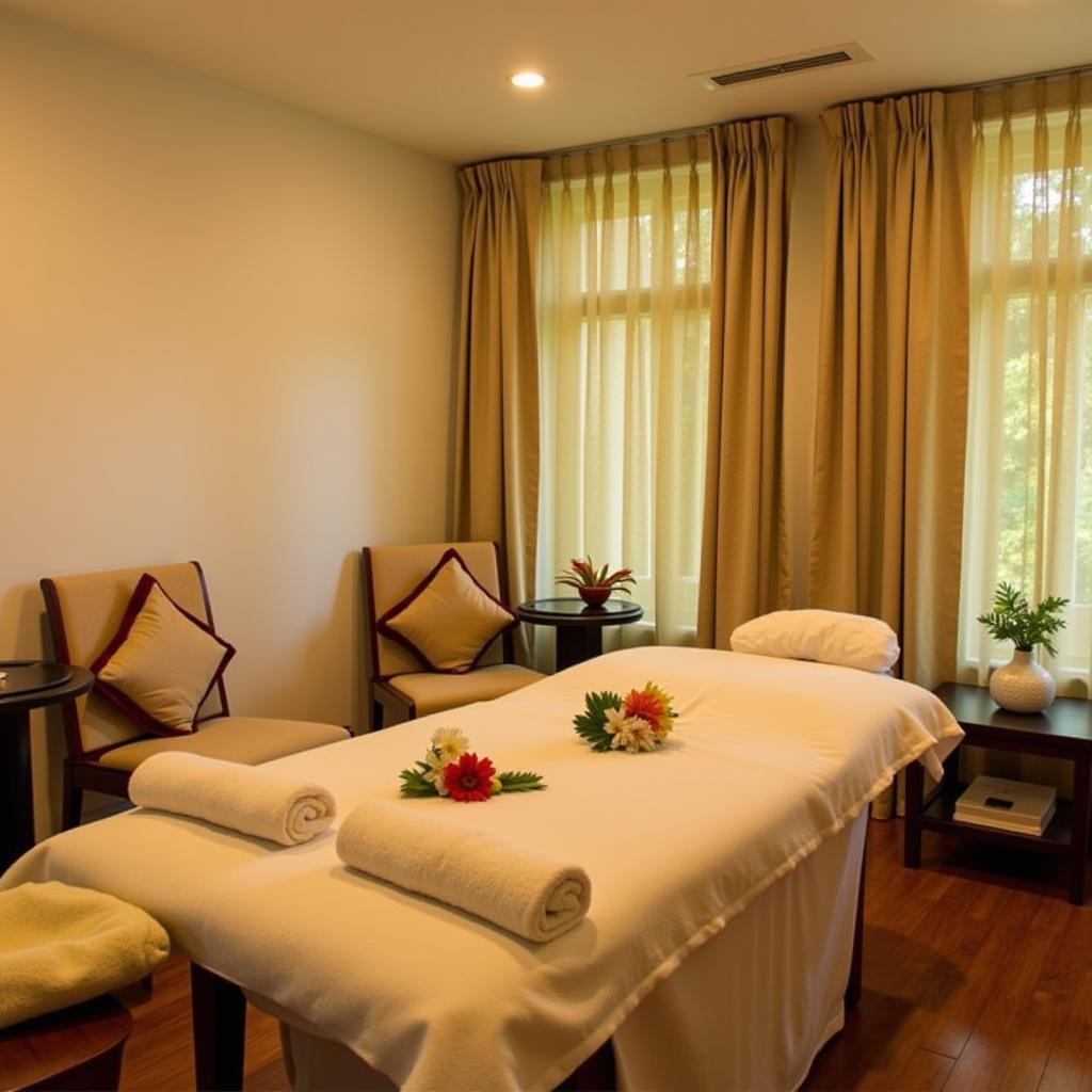 Luxurious Spa Treatment Room at Ajit Bhawan Jodhpur