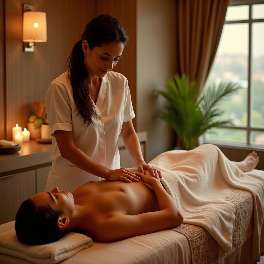 Massage Therapy at Akaru Spa Dubai