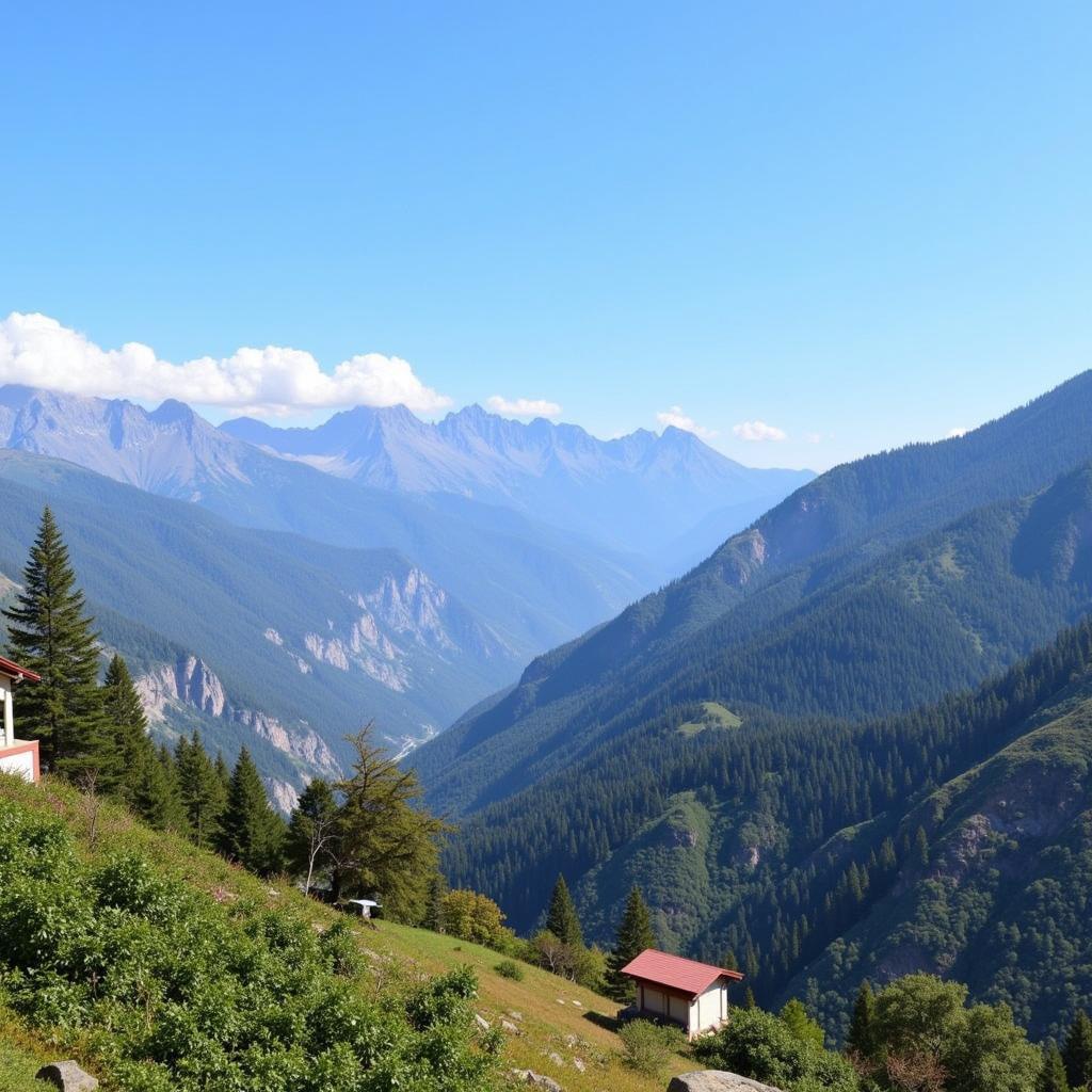 Alaknanda Spa with Stunning Mountain Views in Manali