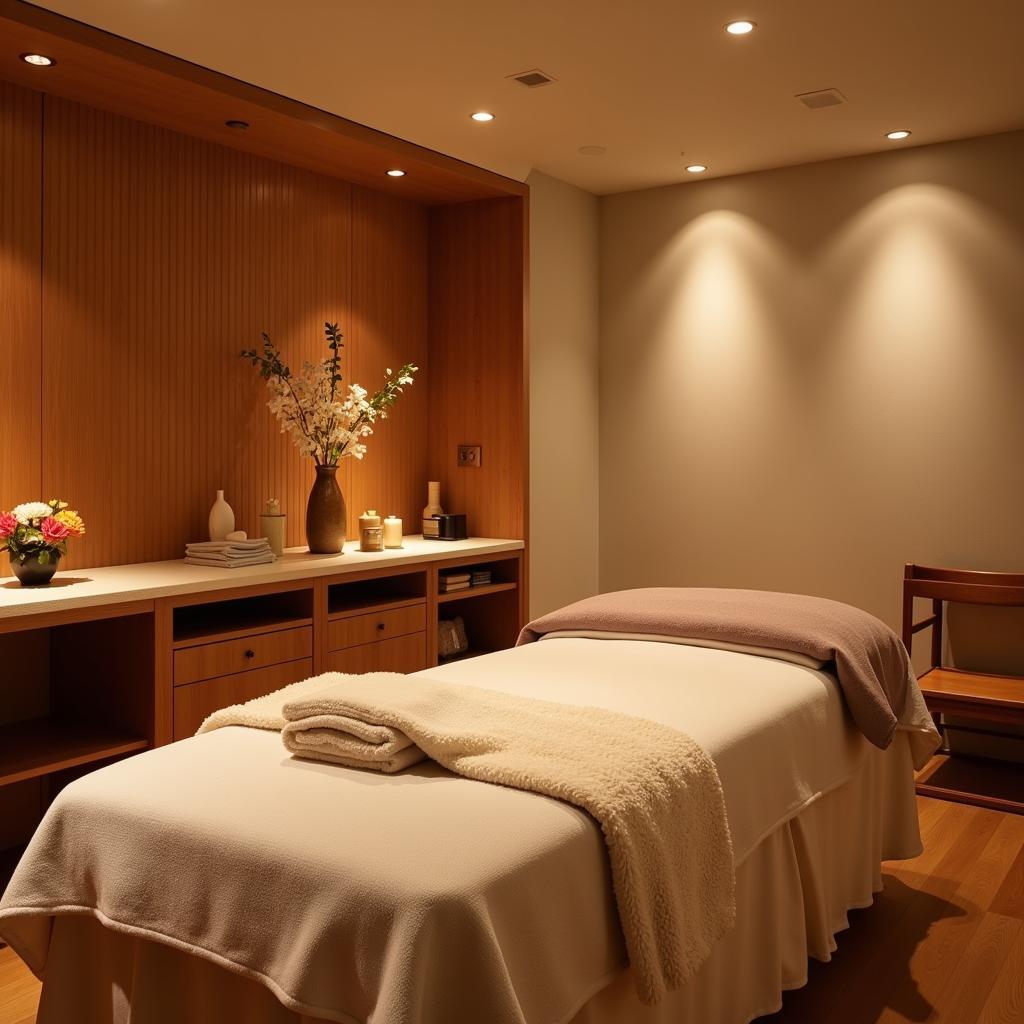 Relaxing Alaknanda Spa Treatment Room in Manali