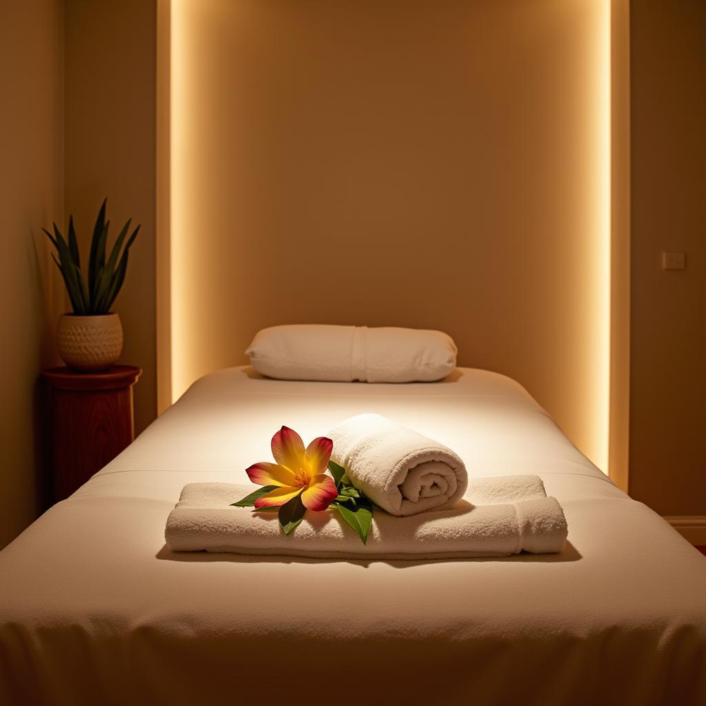 Serene Spa Treatment Room