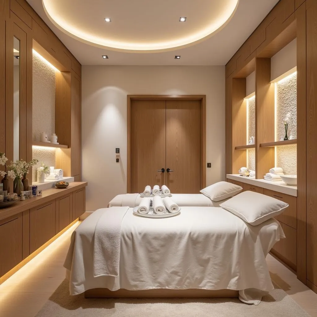 Luxurious Treatment Room at Alfa Wassermann Spa