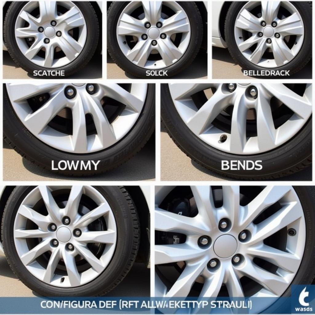 Types of Alloy Wheel Damage in Leamington Spa