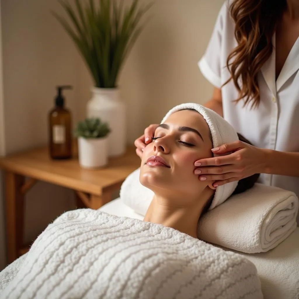 Luxurious Facial Treatment at Allure Spa