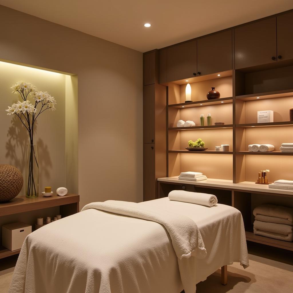 Aloft Bangalore Spa Treatment Room