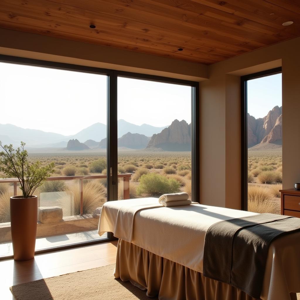 Amangiri Spa Treatment Room with Desert View