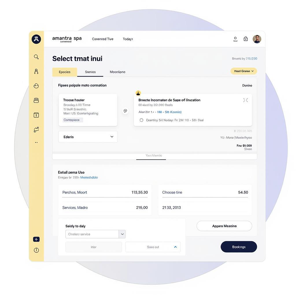 Amantra Spa Booking Process