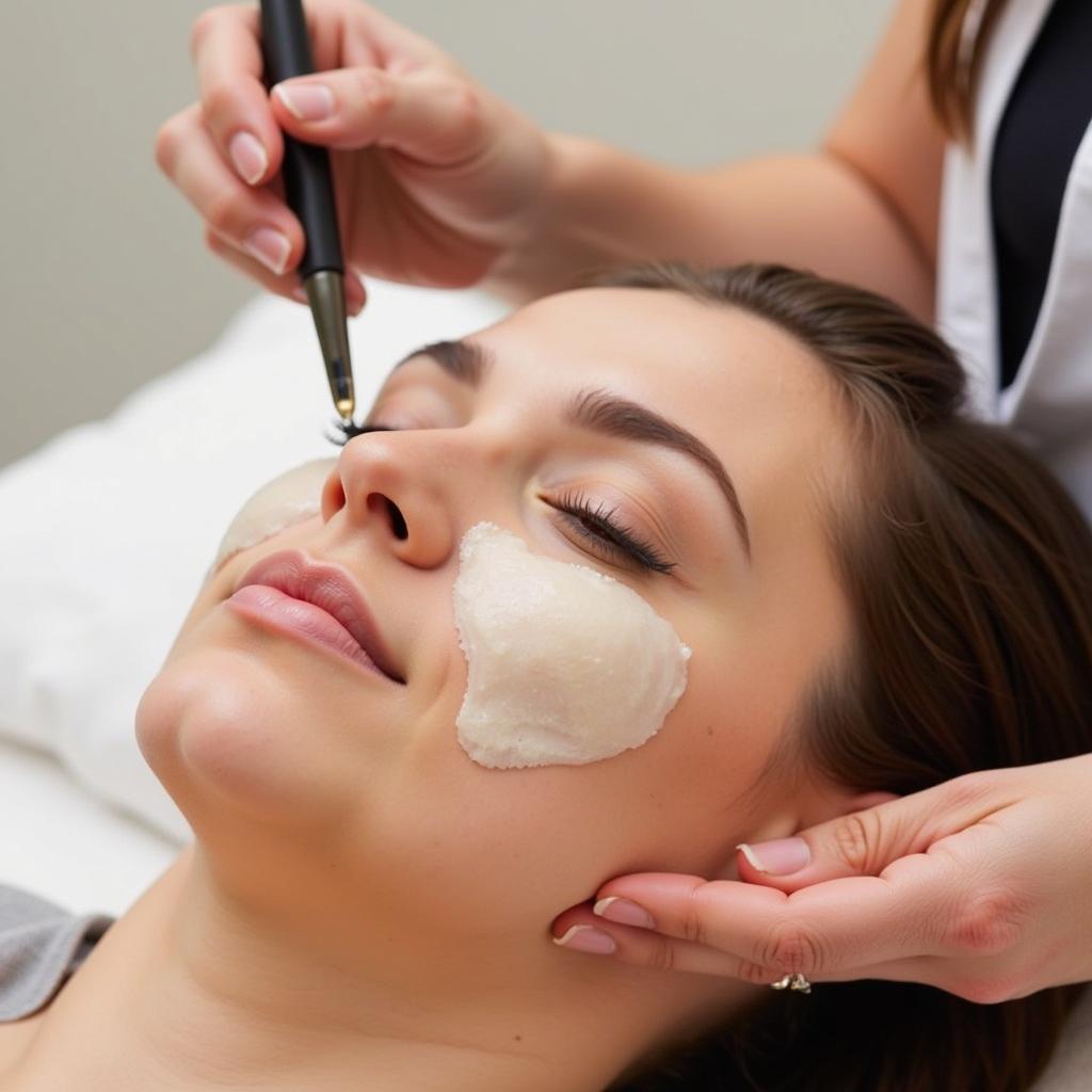 Facial Treatment at an Amelia Island Spa