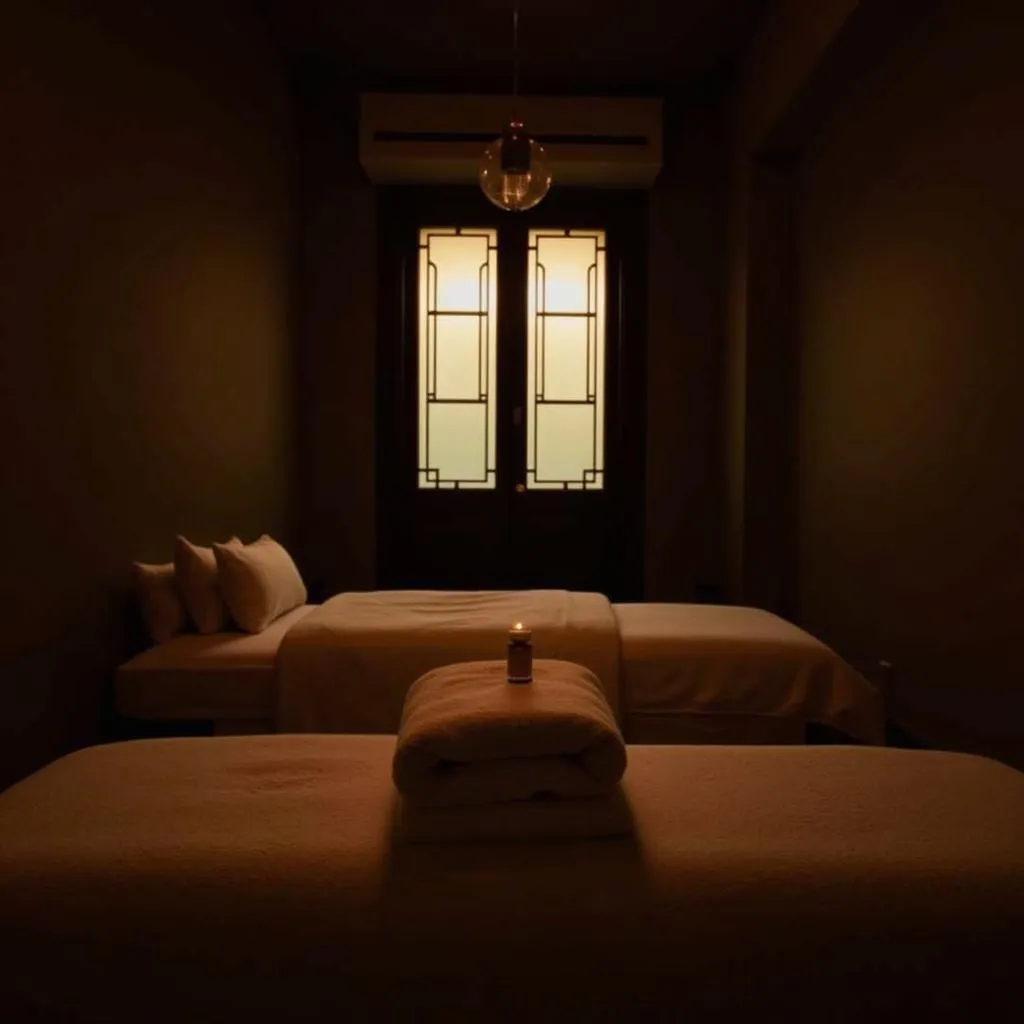 Serene treatment room at Amoda Spa Guwahati