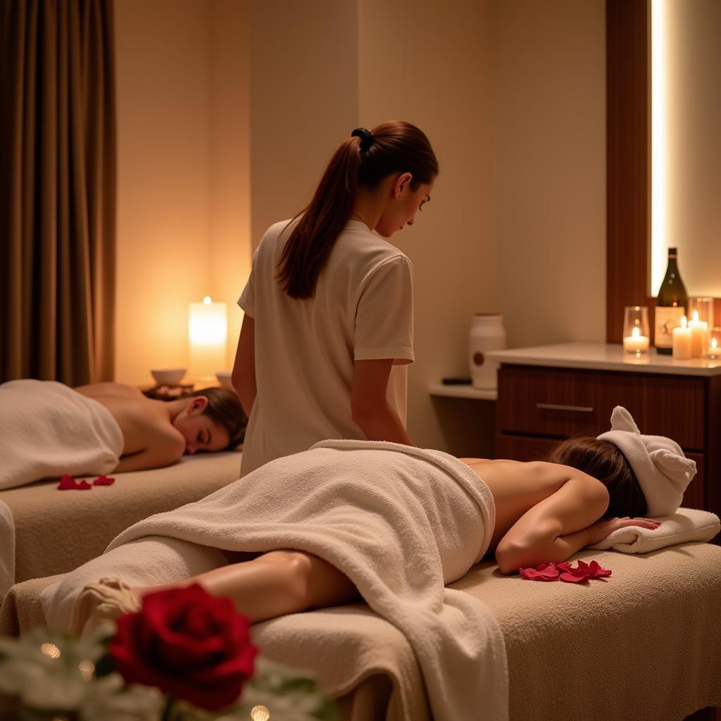 Amvi Spa Inorbit Mall Couples Massage