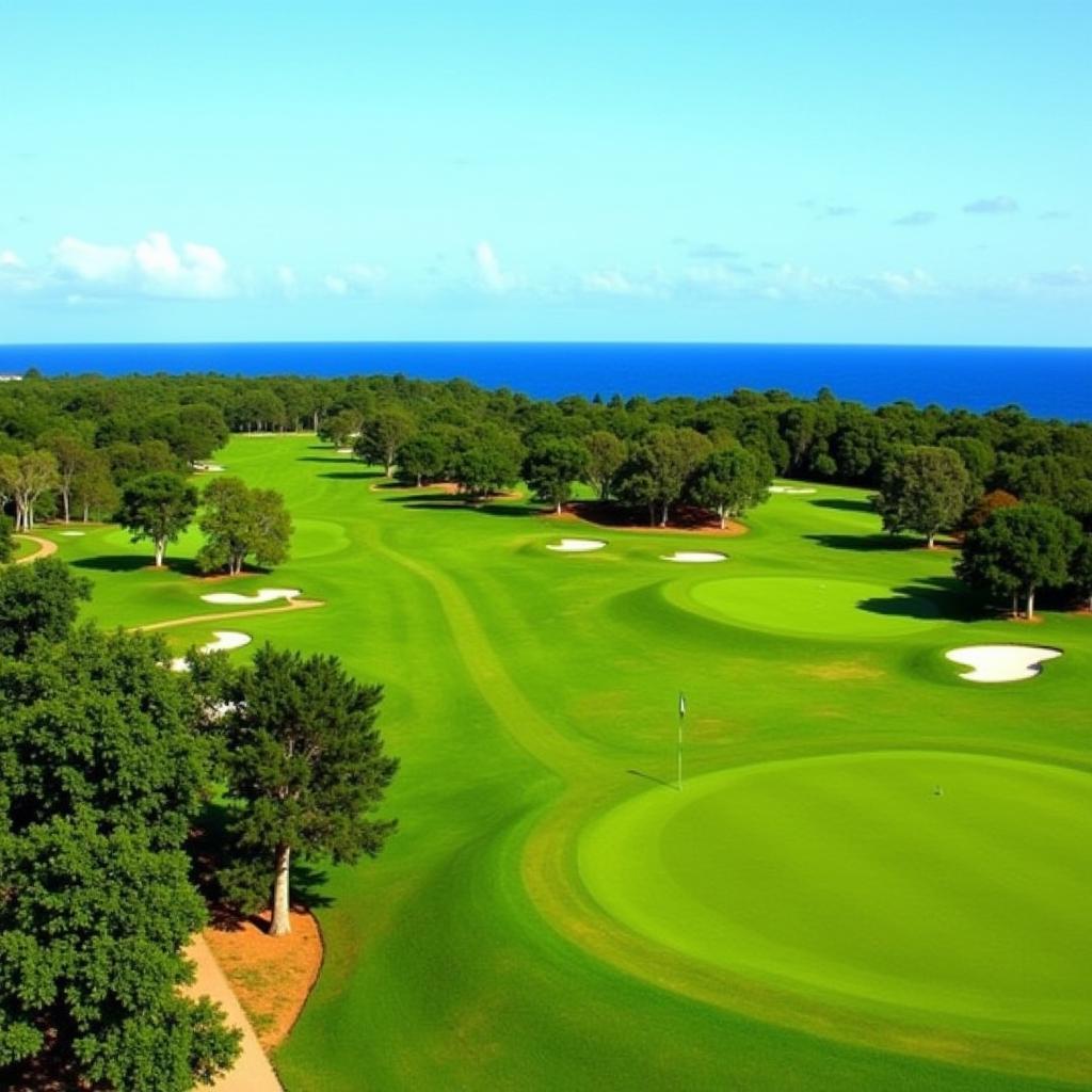 Anahita Golf Course with Ocean View