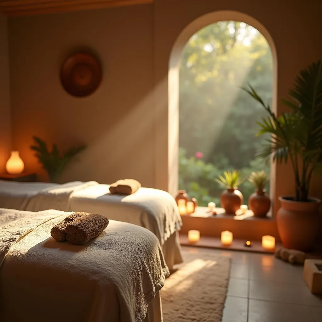 Tranquil Spa Setting