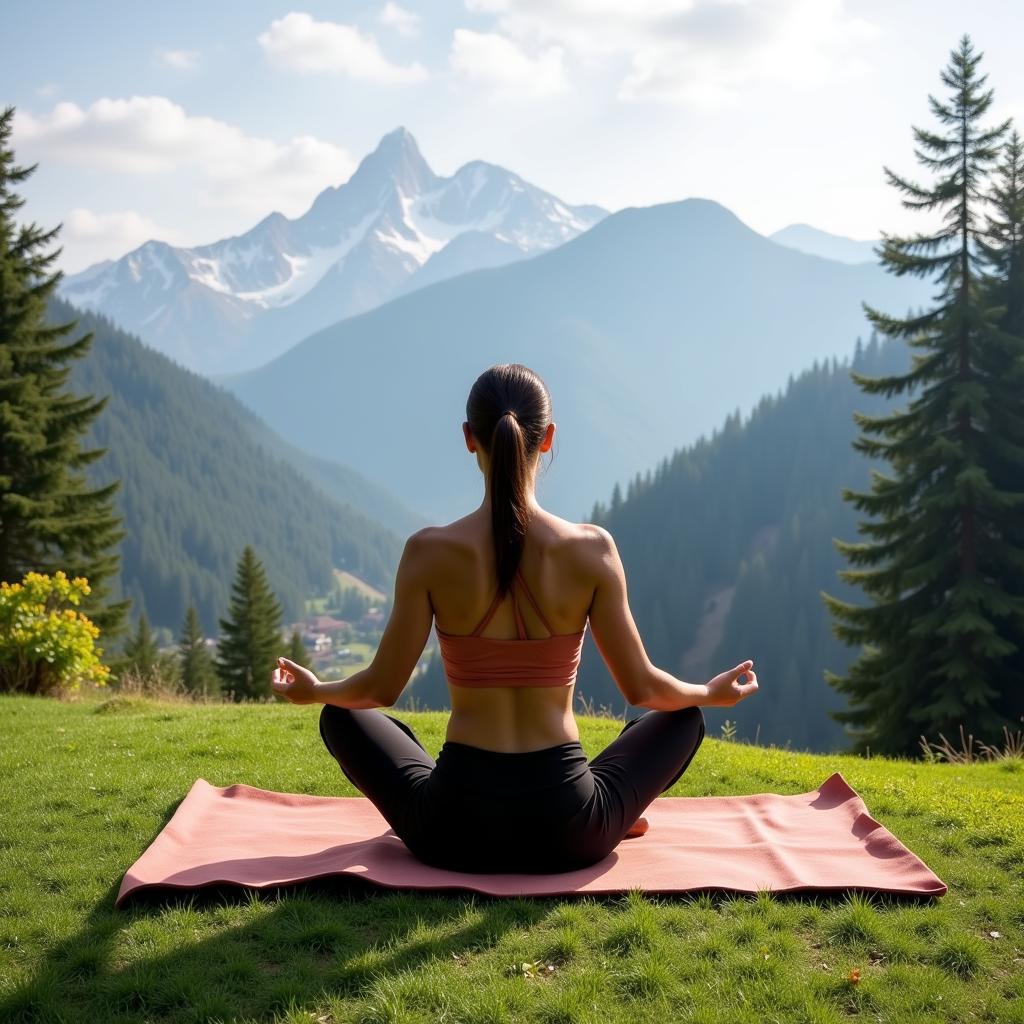 Yoga and Meditation at Ananda Spa in the Himalayas