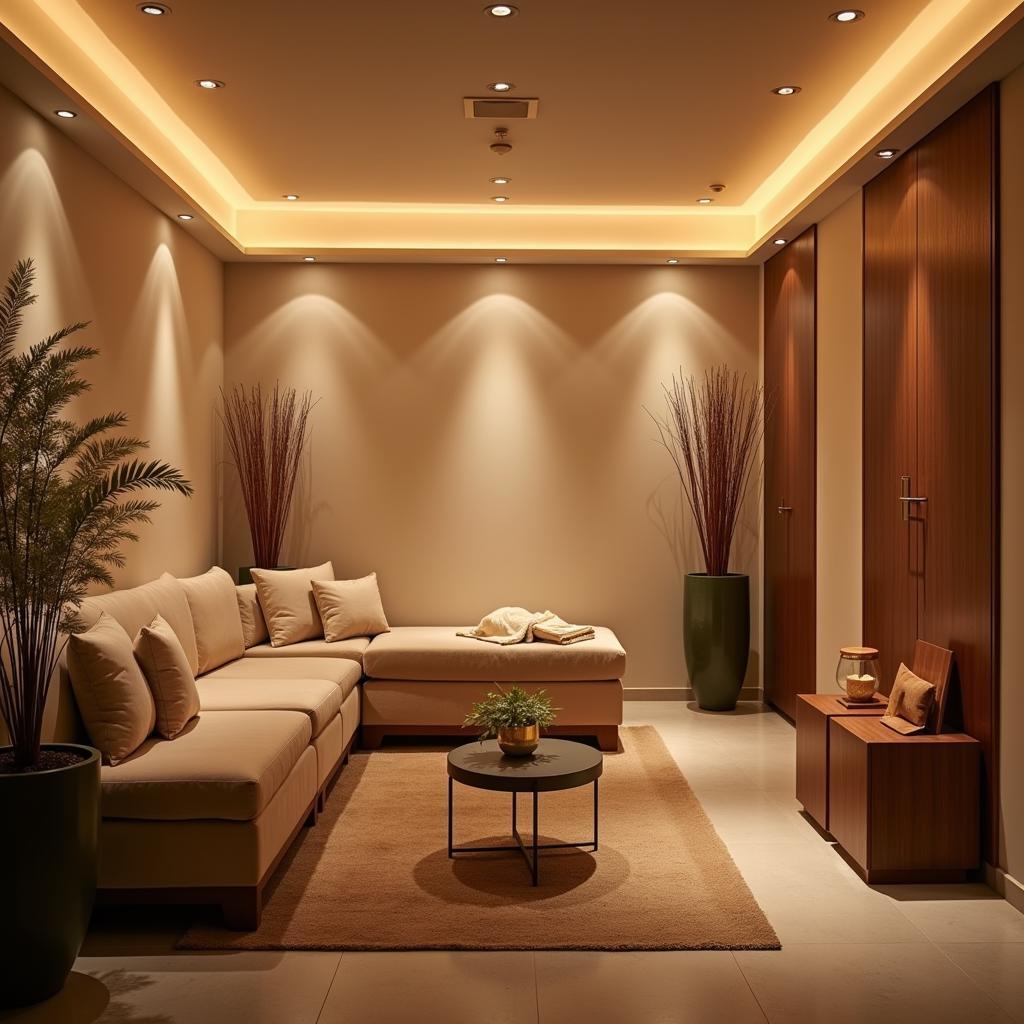 Tranquil Relaxation Room at Ananta Spa Group