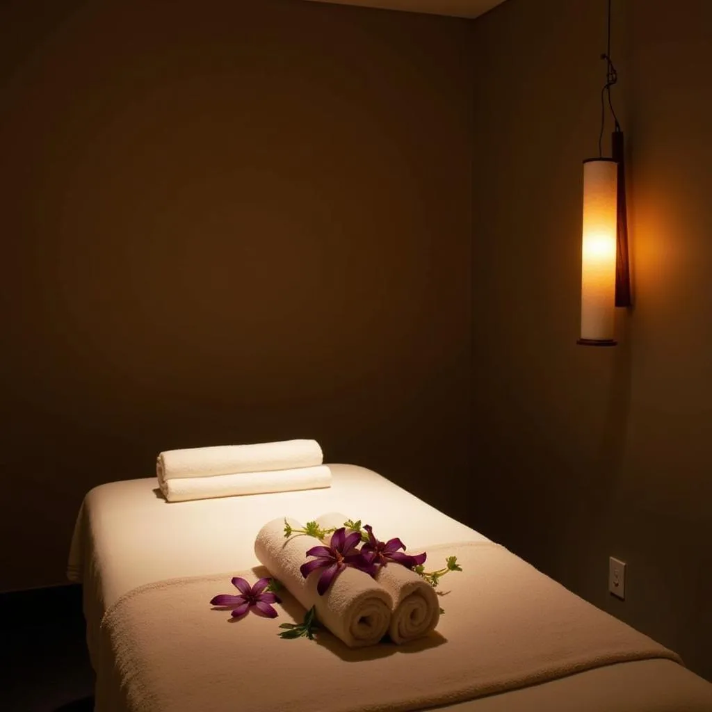 Serene Treatment Room at Ananta Spa