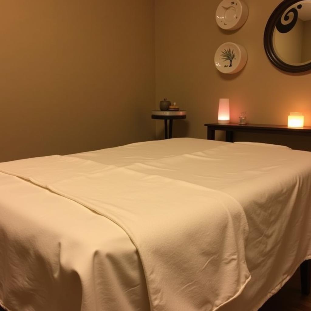 Tranquil Treatment Room at Angel Spa Rohini