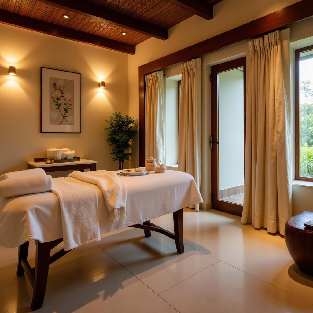 Luxurious Spa Treatment Room at Angsana Oasis