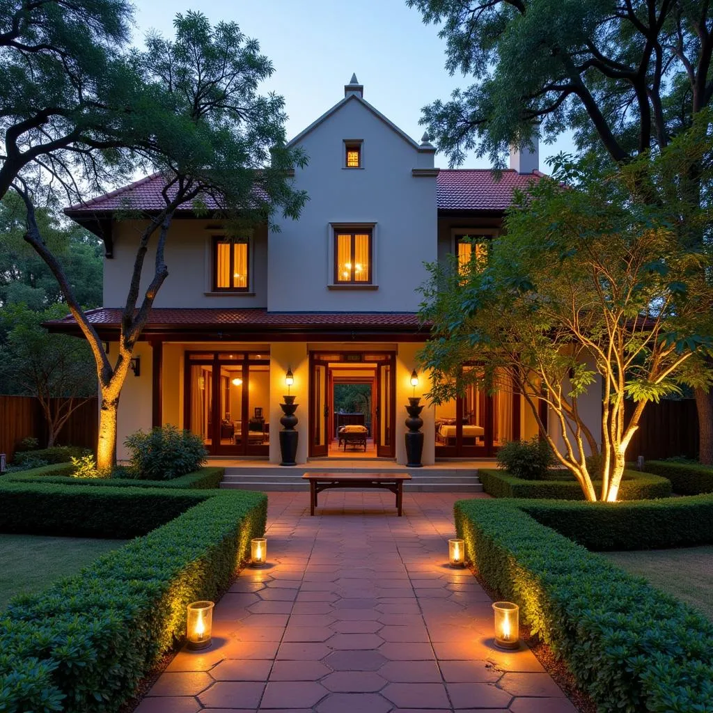  Serene Exterior of Angsana Spa Nairobi