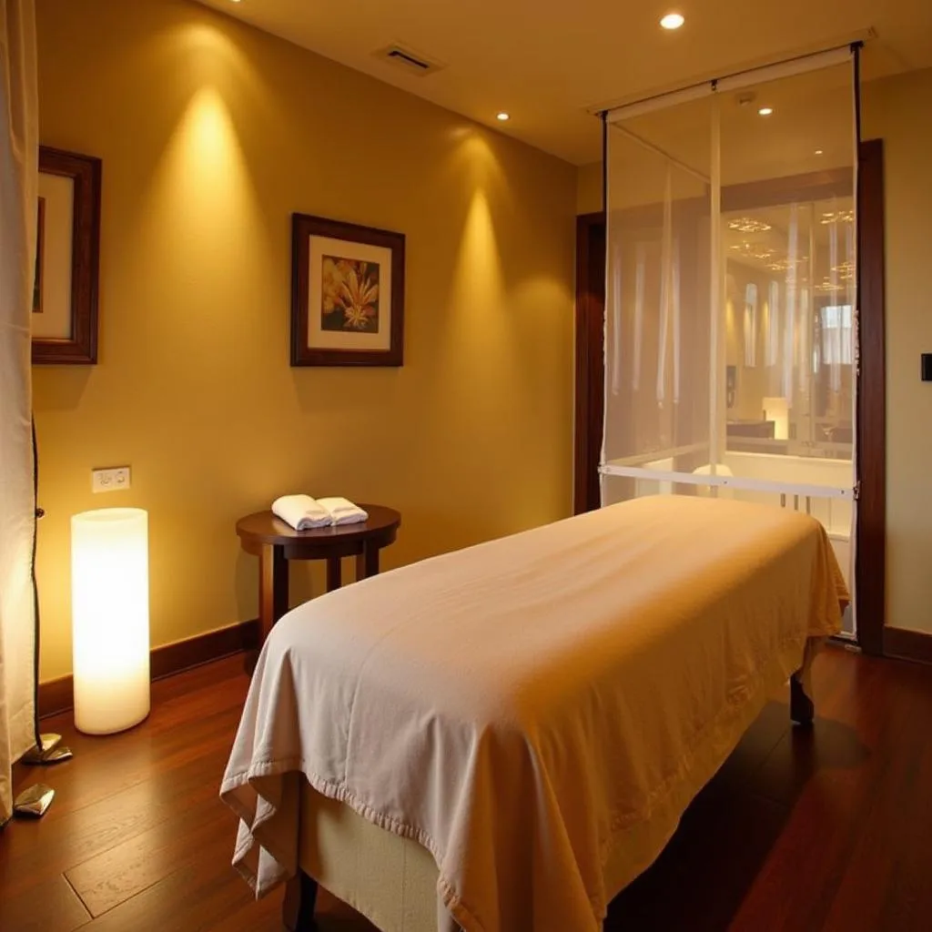 Luxurious Treatment Room at Angsana Spa