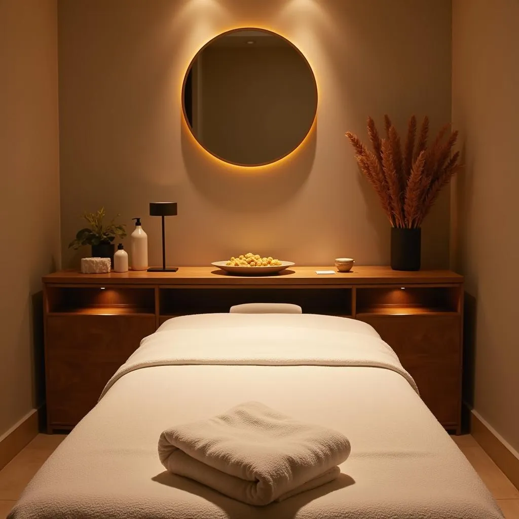 Tranquil Treatment Room at Anoo Spa Bangalore