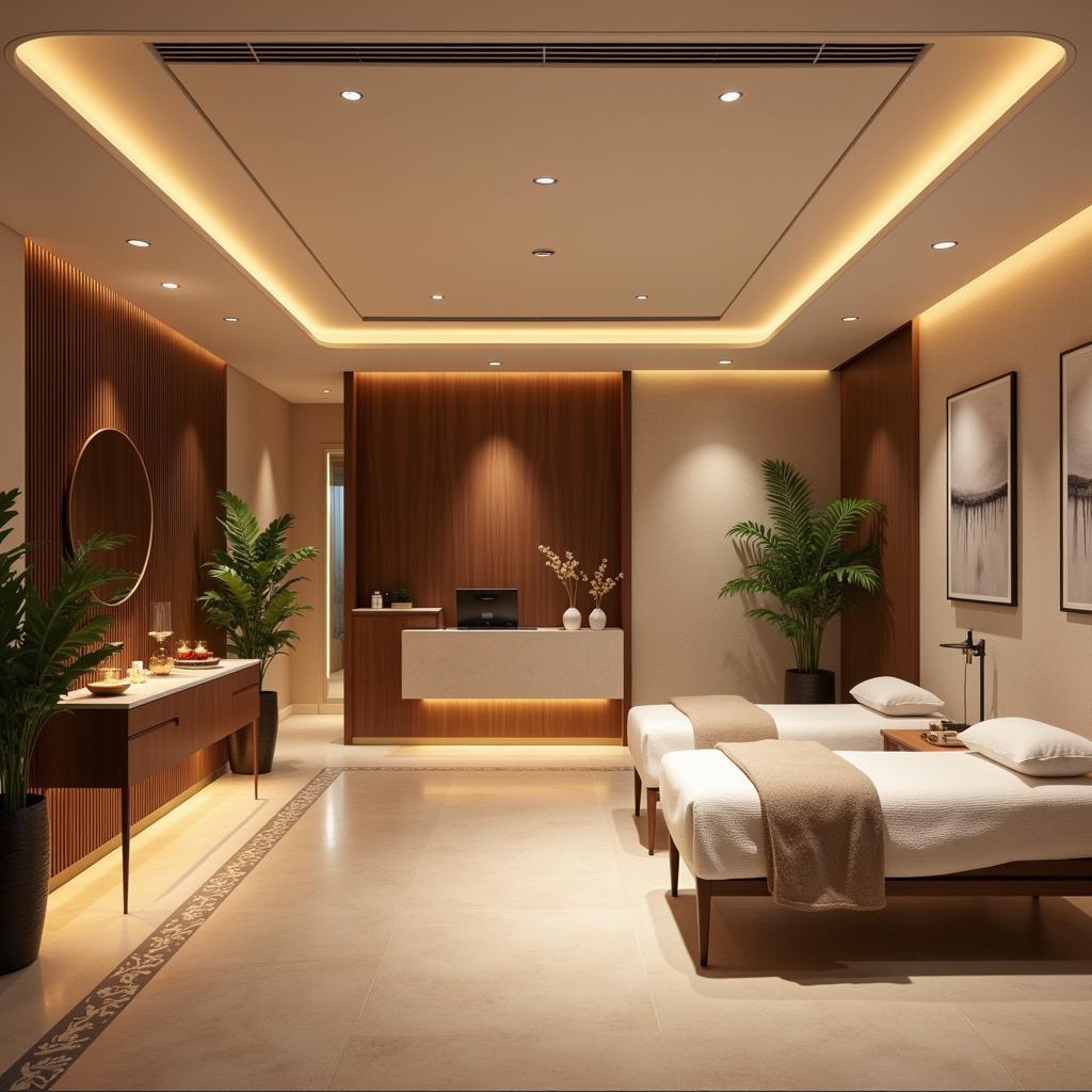 Serene interior of Apollo Life Studio Chandra Spa and Salon Hyderabad Telangana