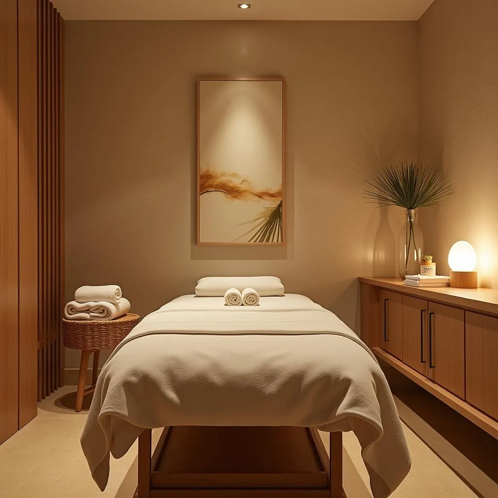 Serene Spa Treatment Room at Aprooholic