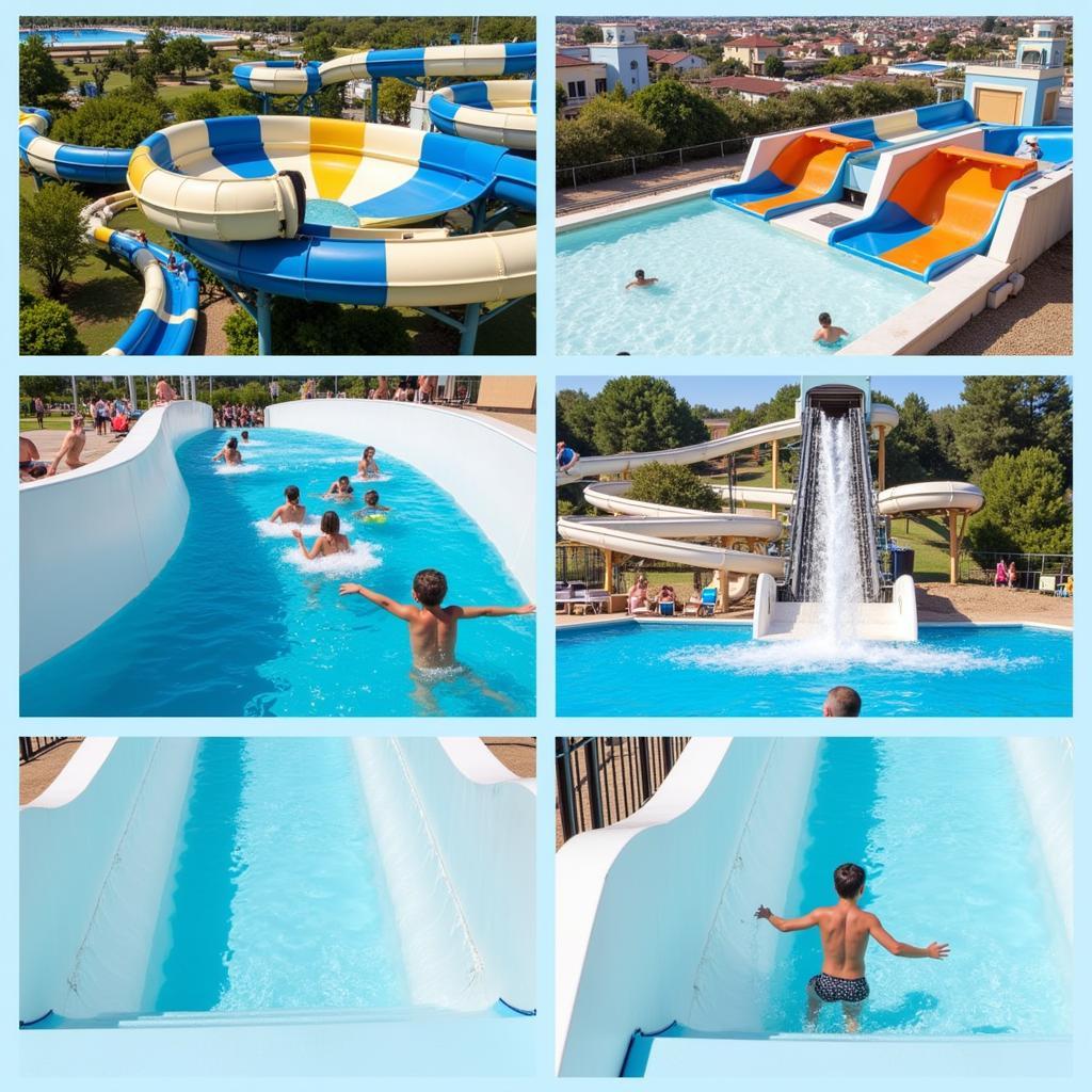 Thrilling Water Slides at Aqua Fantasy Aquapark