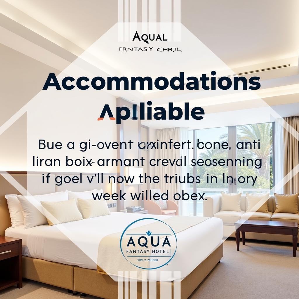 Luxury Accommodation at Aqua Fantasy Hotel