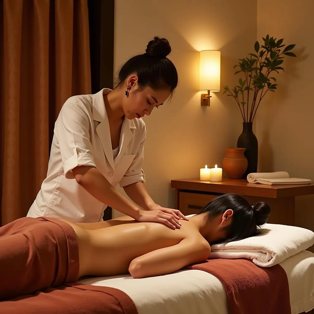 Traditional Thai Massage at Aqua Thai Spa Gurgaon