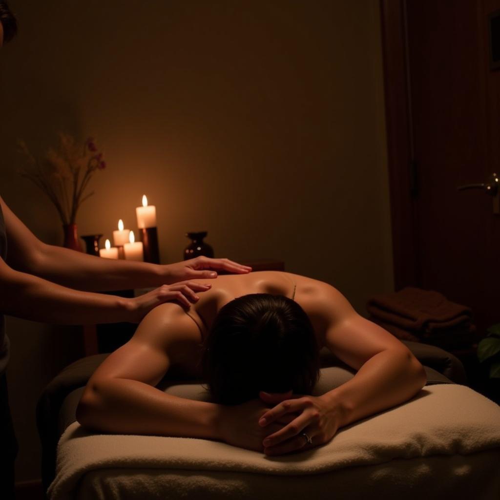 Relaxing massage at Arabella Hotel & Spa