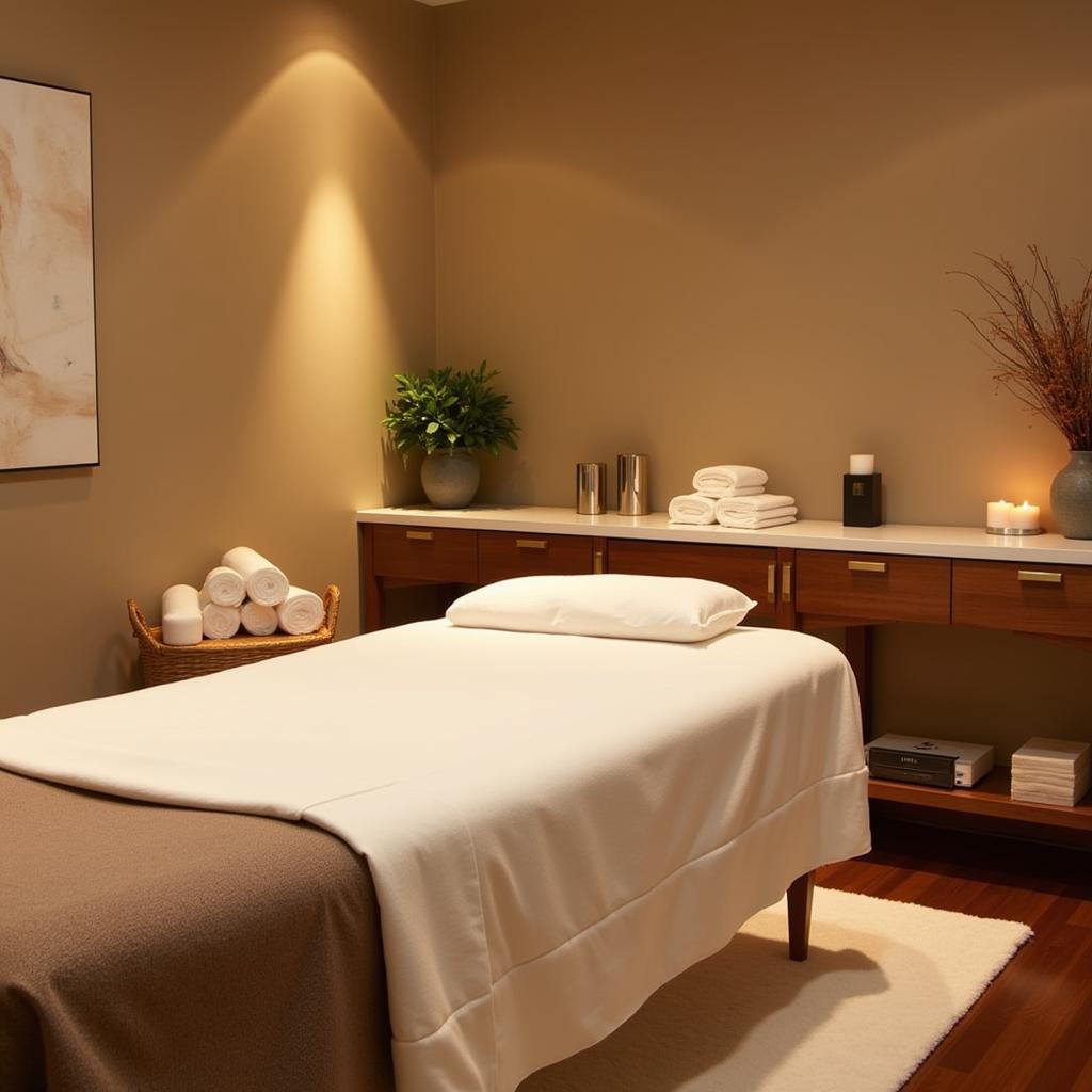 Relaxing Ardmore Spa Treatment Room