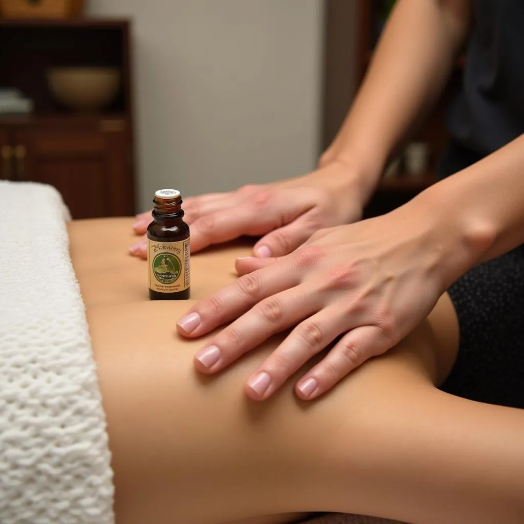 Aromatherapy Oil Massage at a Baan Thai Spa