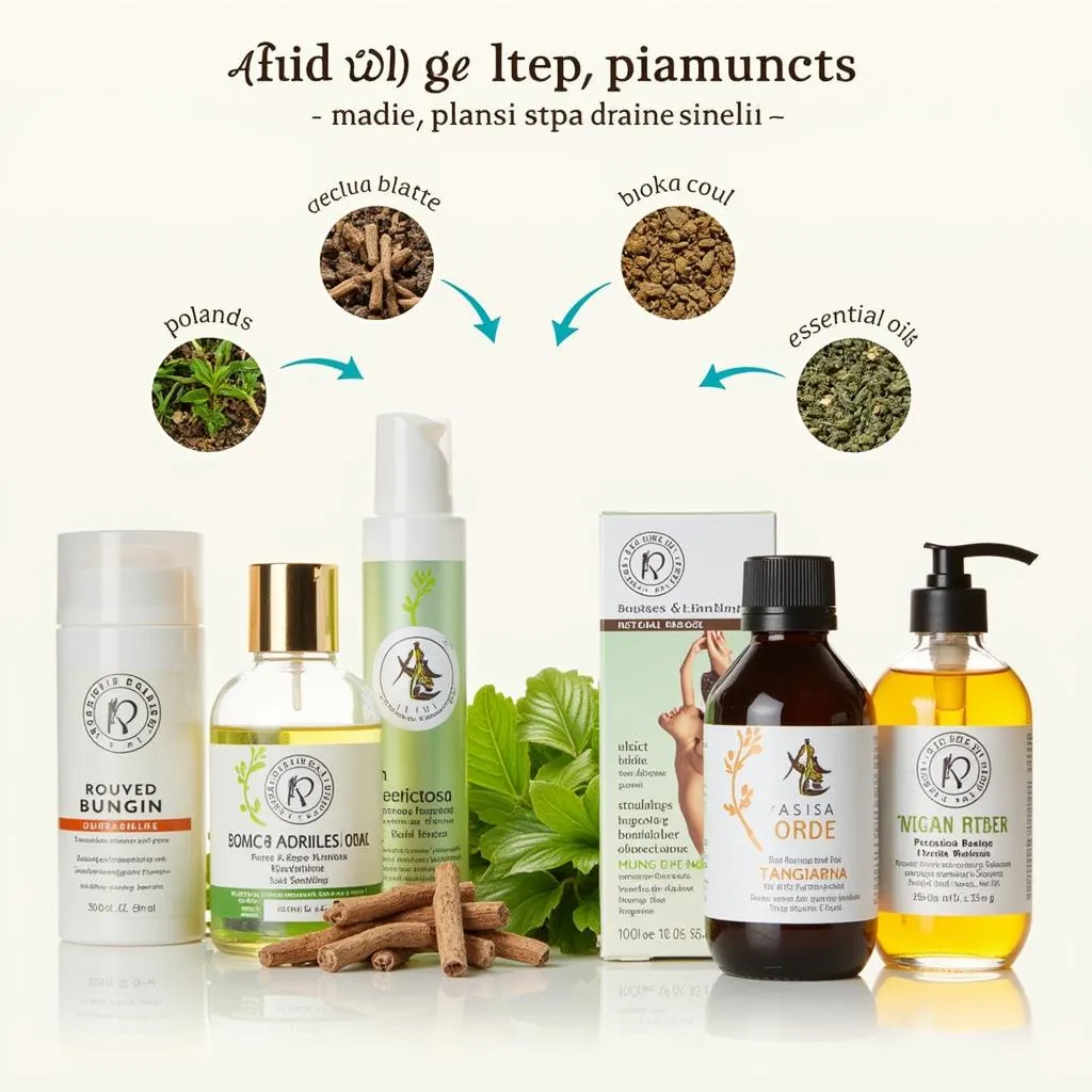 Natural Asian Roots Spa Products