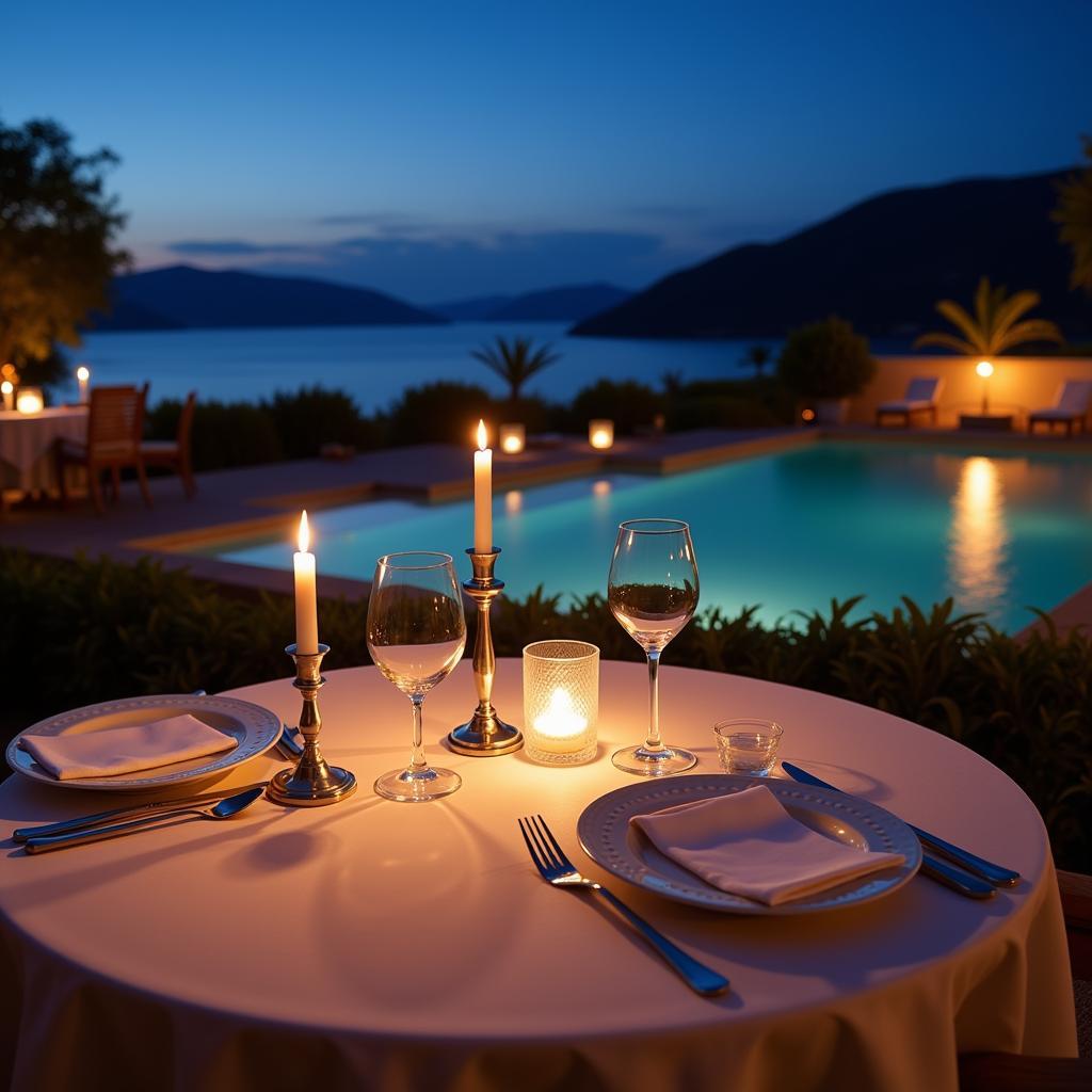 Romantic Dining Experience at Astagina Resort