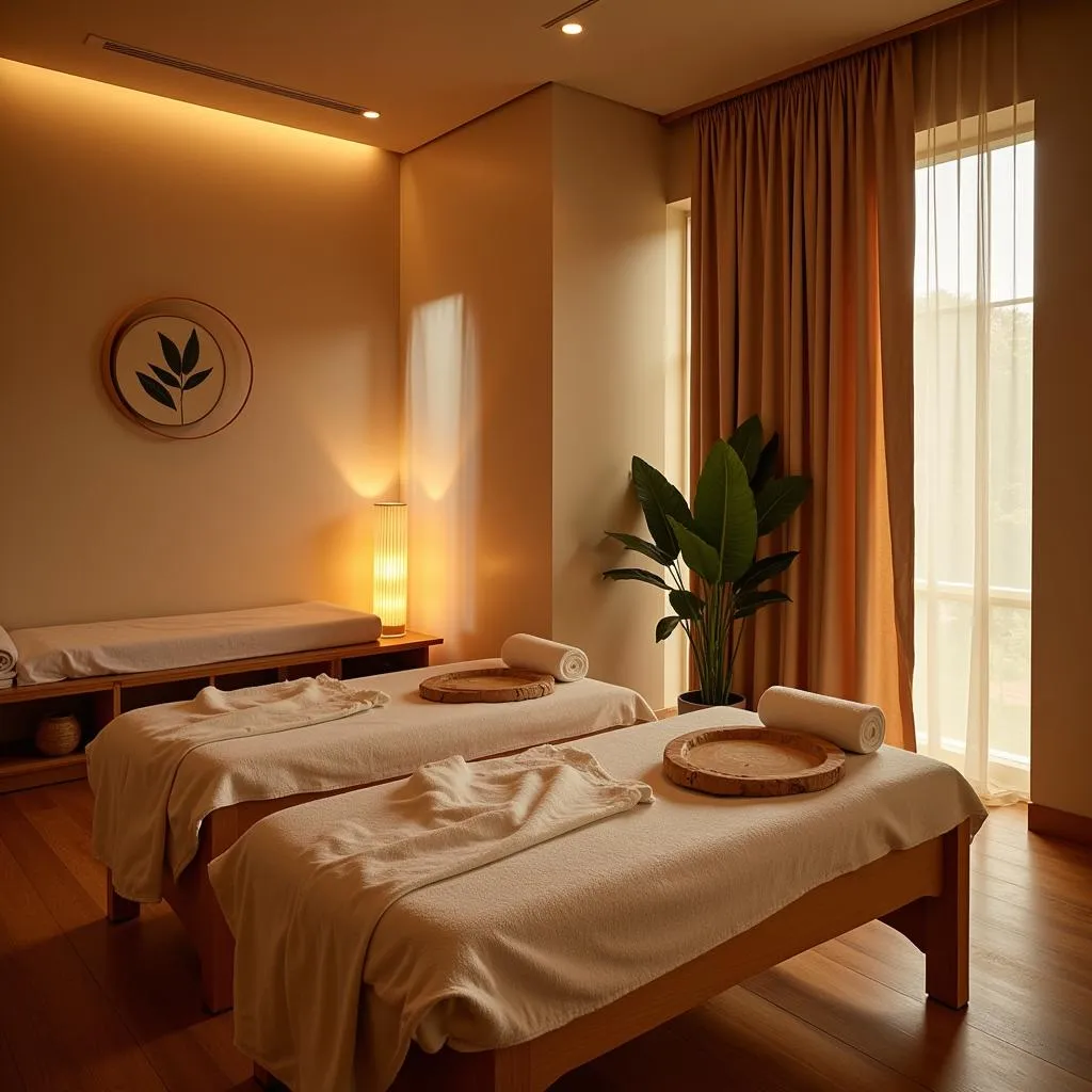 Serene Treatment Room at Athenian Spa Tezpur