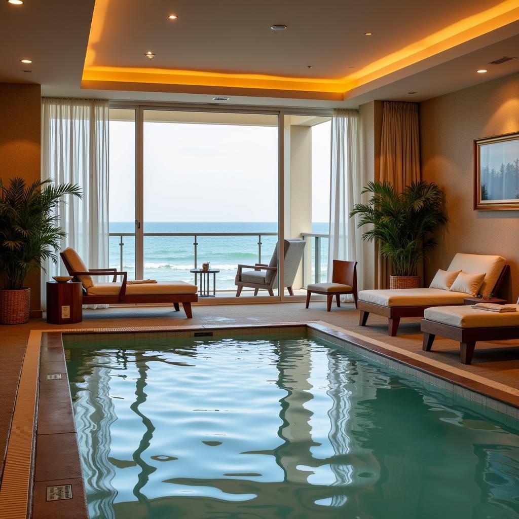 Serene Atmosphere at an Atlantic City Spa Resort