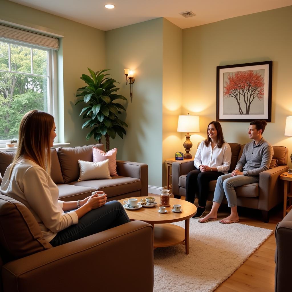 Aum Wellness Spa Relaxation Area