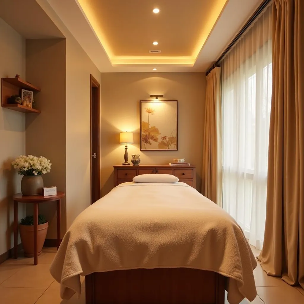 Aura Day Spa treatment room