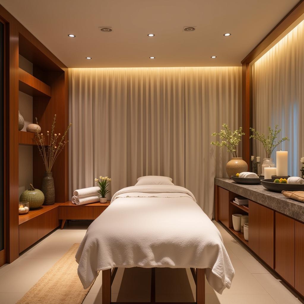 Tranquil Treatment Room at Aura Spa Hartamas