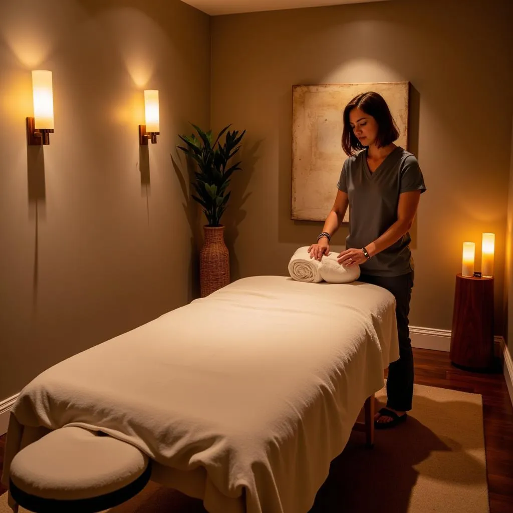 Aura Spa Massage Room