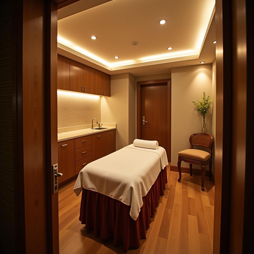 Private Treatment Room at Aura Thai Spa