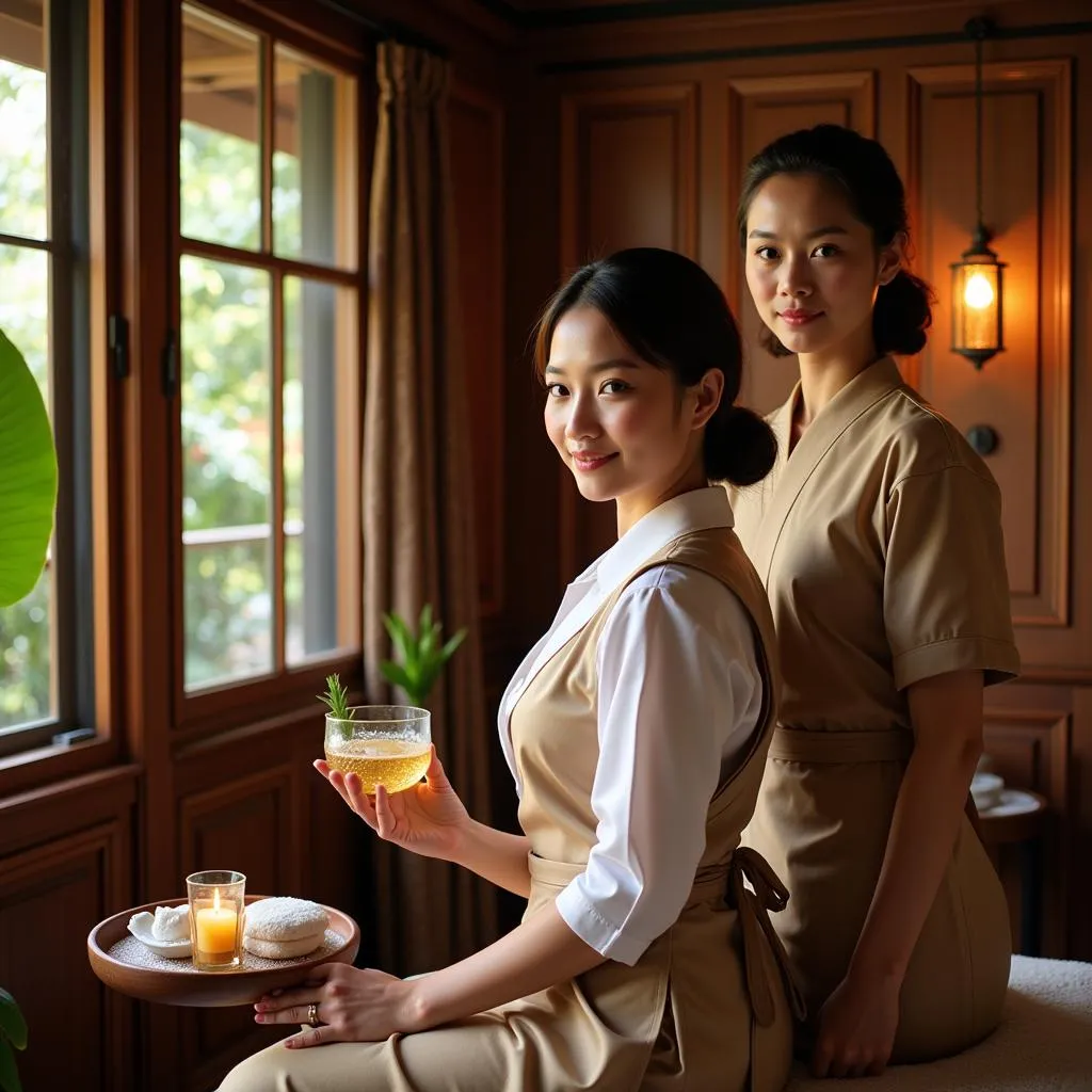 Experienced Thai therapists at Aura Thai Spa