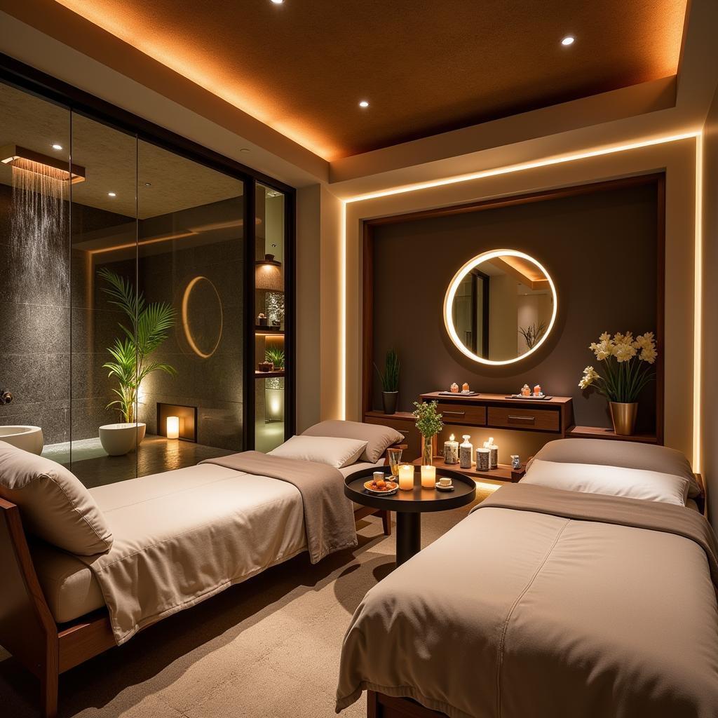 Peaceful Spa Relaxation Area