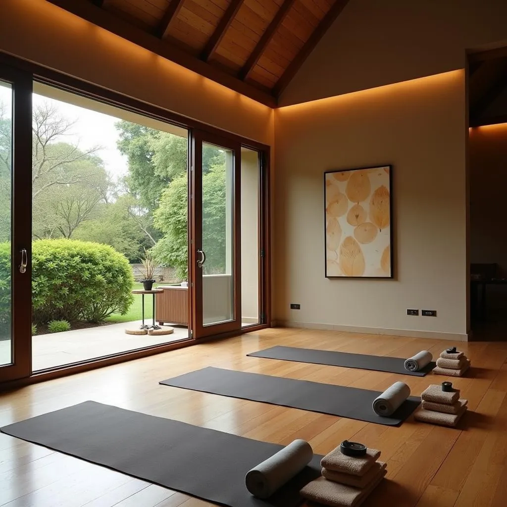 Yoga and meditation at Avalon Spa Delhi