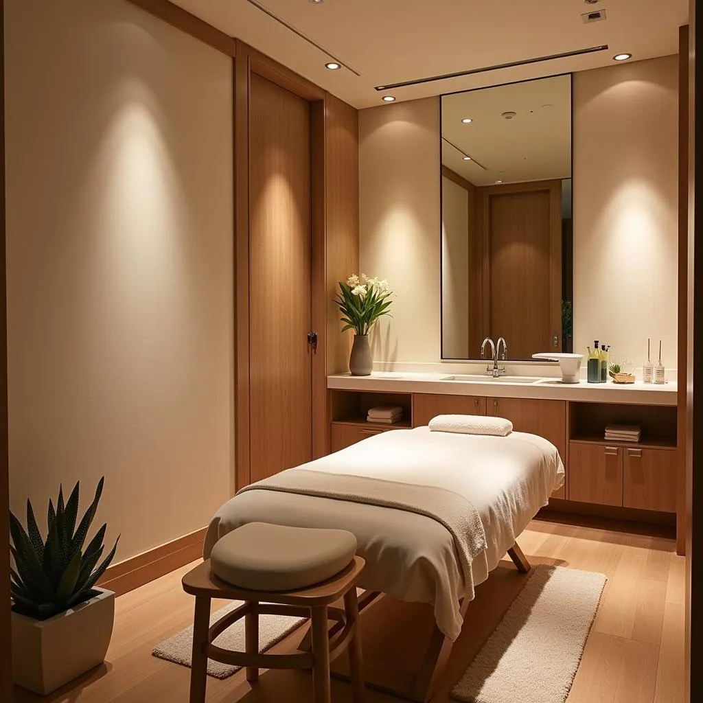 Luxurious Avant Spa Treatment Room