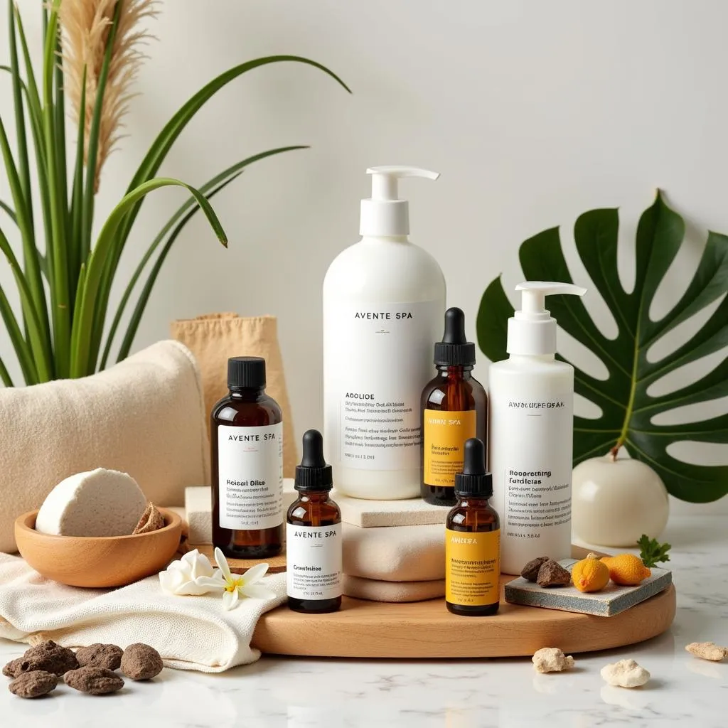 Avante Spa's Premium Products and Natural Ingredients